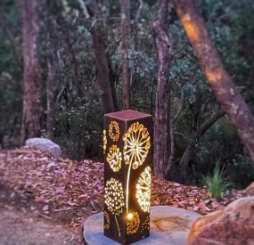 Corten Steel Garden Light